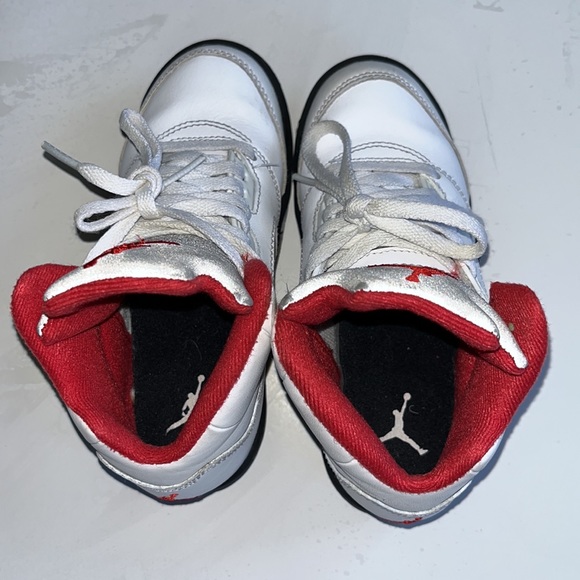 Nike Air Jordan 5 retro kids, fire red/white/blk - Picture 10 of 10